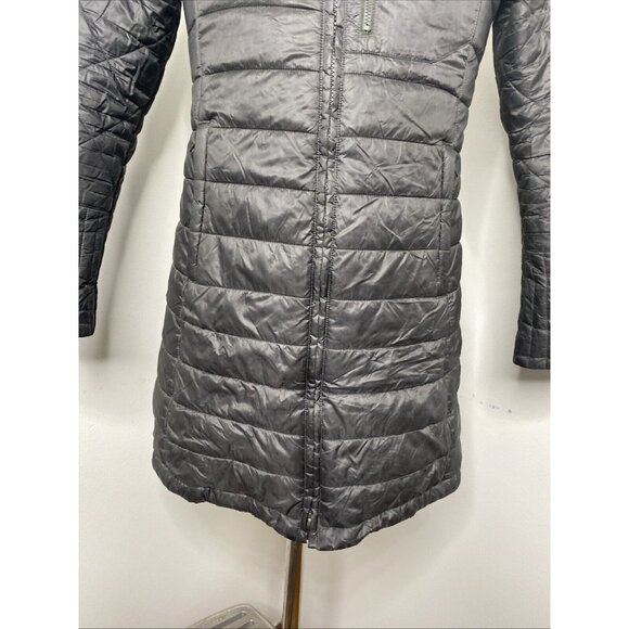 Patagonia Radalie Parka Puffer Jacket Grey Womens Size Small Puffy Long Coat - Picture 6 of 10